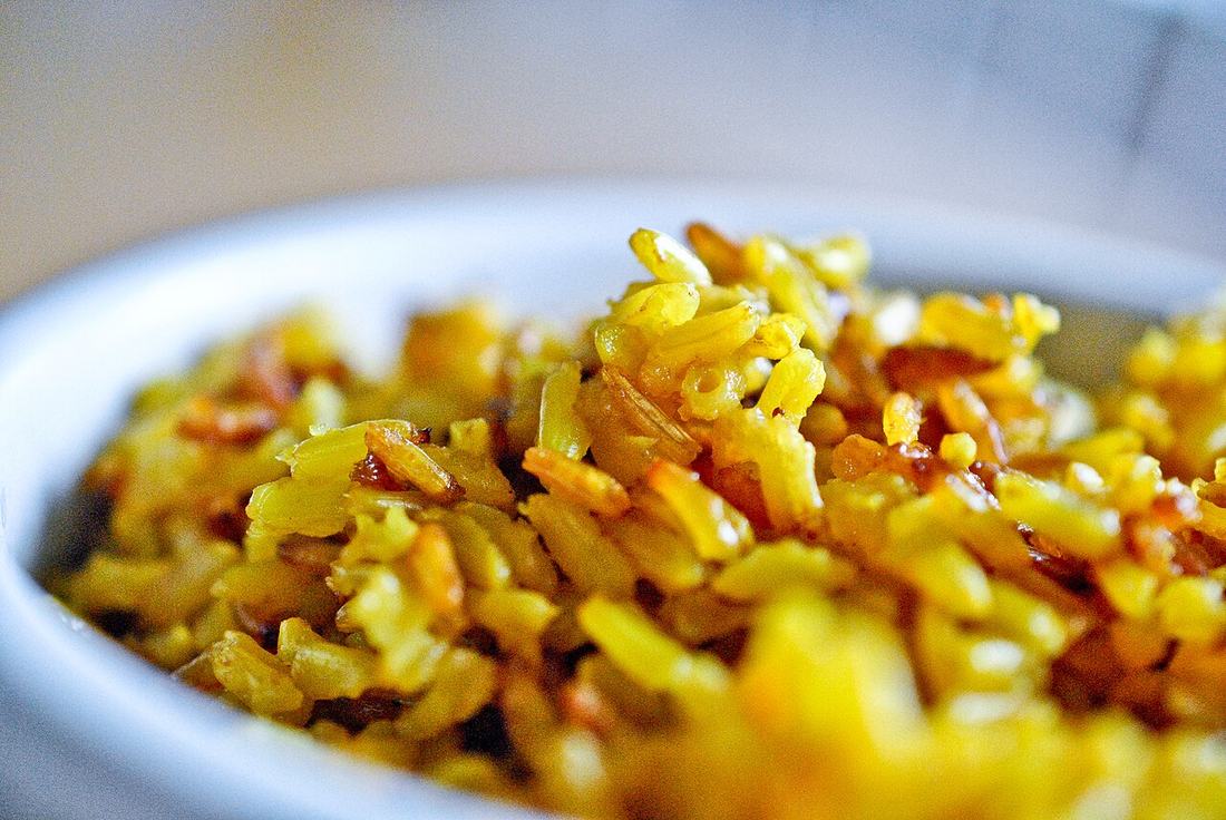 A bowl of cooked rice, CC BY-SA 3.0